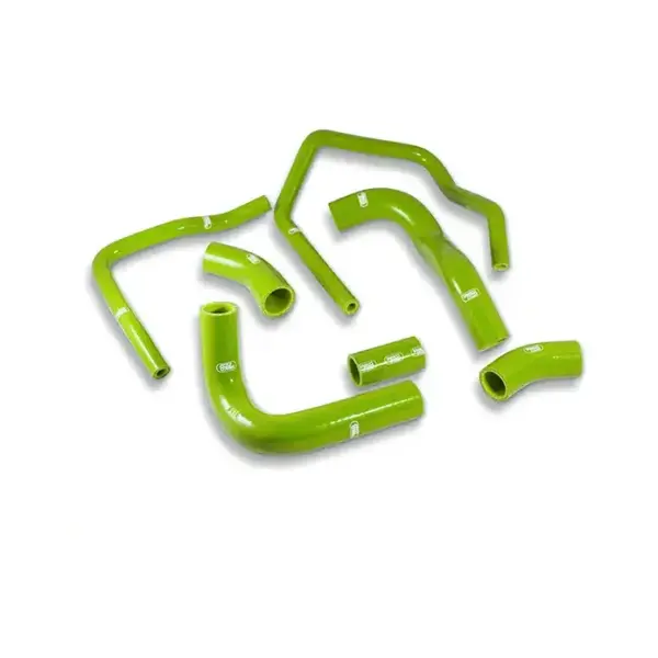 SAMCO SPORT Siliconschlauch Kit grün für Kawasaki ZX9R Modelljahr 1998-2003