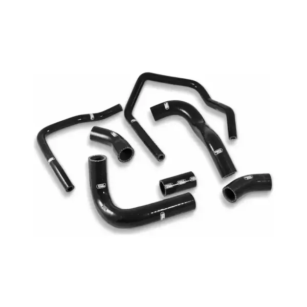SAMCO SPORT Siliconschlauch Kit schwarz für Kawasaki ZX9R Modelljahr 1998-2003