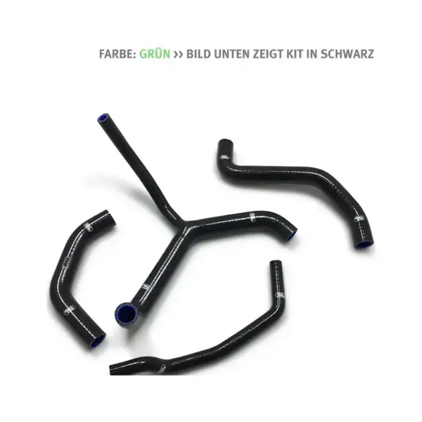 SAMCO SPORT Siliconschlauch Kit Race Bike Design grün für Kawasaki ZX10R SE RR Modelljahr 2016-2022