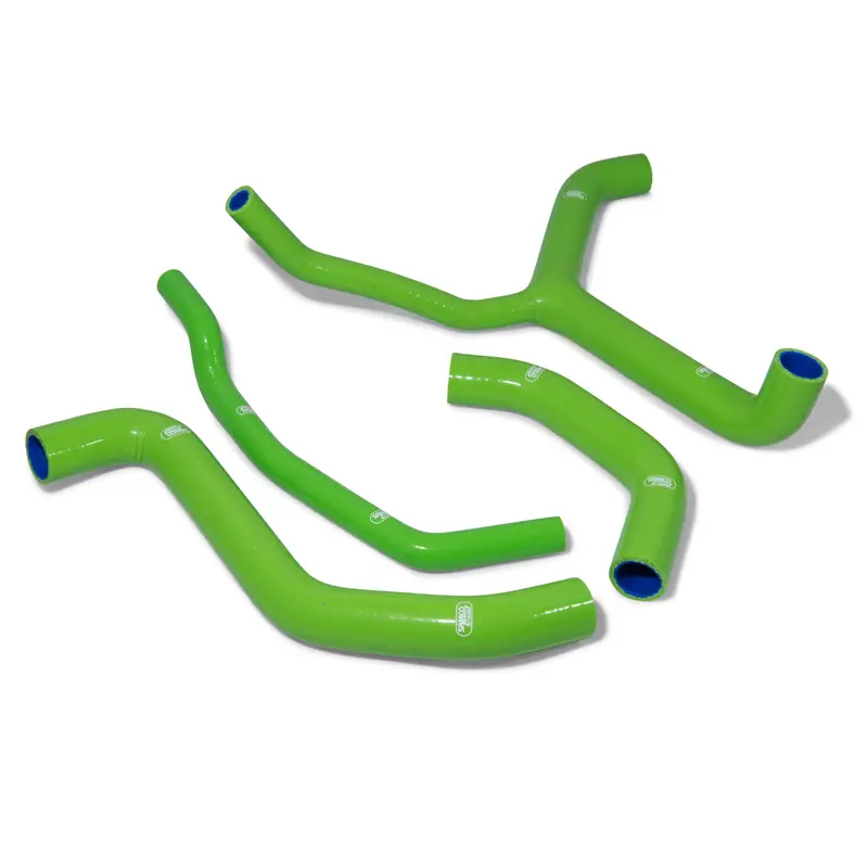 SAMCO SPORT Siliconschlauch Kit Race Bike Design B.R. green für Kawasaki ZX10R SE RR Modelljahr 2016-2024