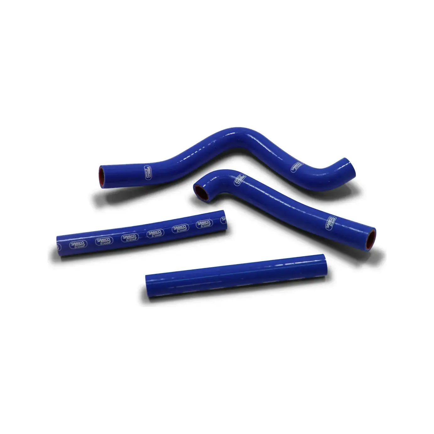 SAMCO SPORT Siliconschlauch Kit blau für Kawasaki KX125 Modelljahr 1994-1998