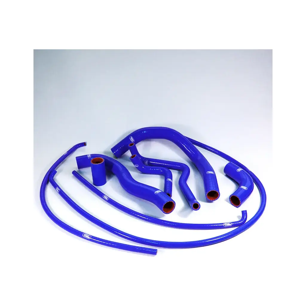 SAMCO SPORT Siliconschlauch Kit blau für Kawasaki Z1000 R Modelljahr 2014-2019