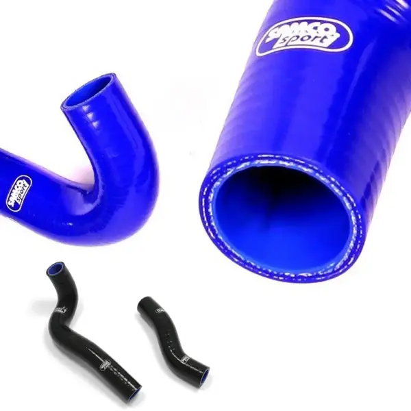 SAMCO SPORT Siliconschlauch Kit blau für Kawasaki Ninja 400 Z400 Modelljahr 2018-2024
