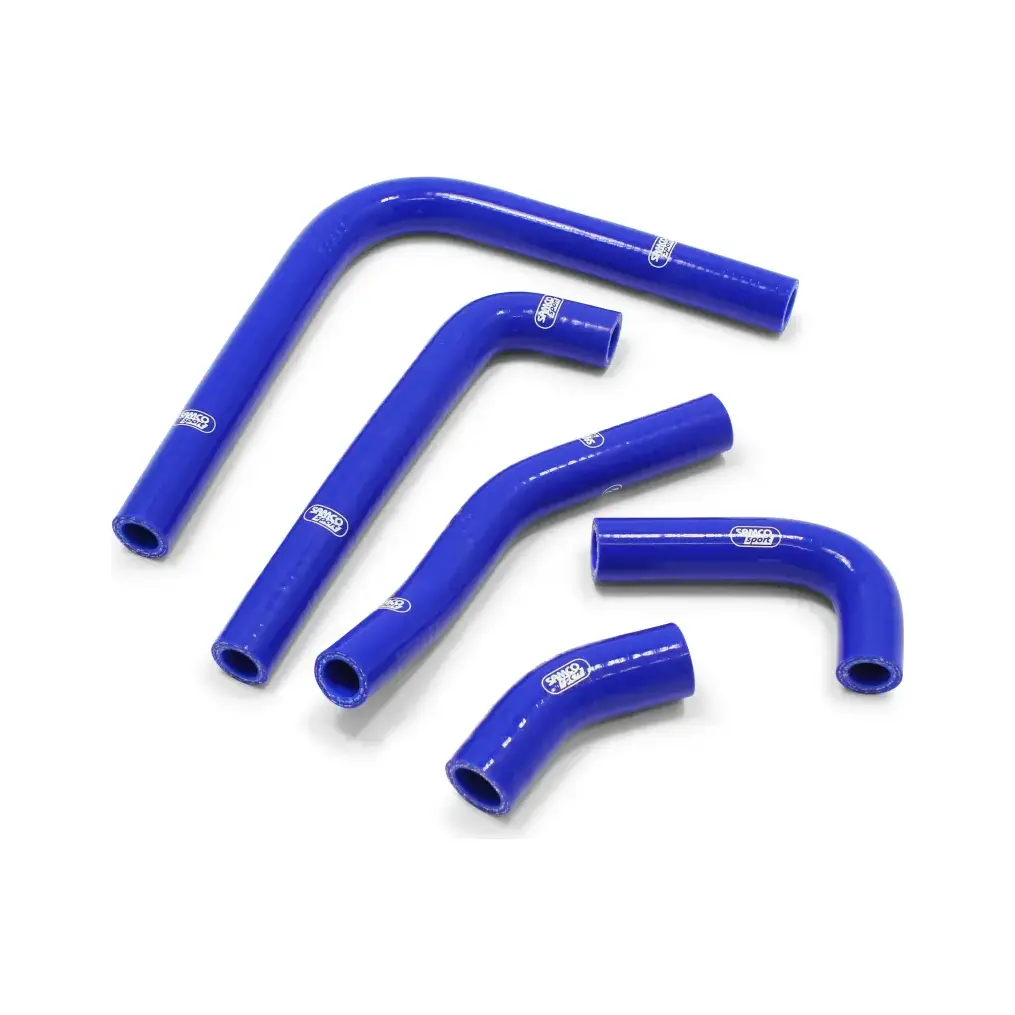 SAMCO SPORT Siliconschlauch Kit OEM Design blau für Kawasaki KX250F Modelljahr 2020