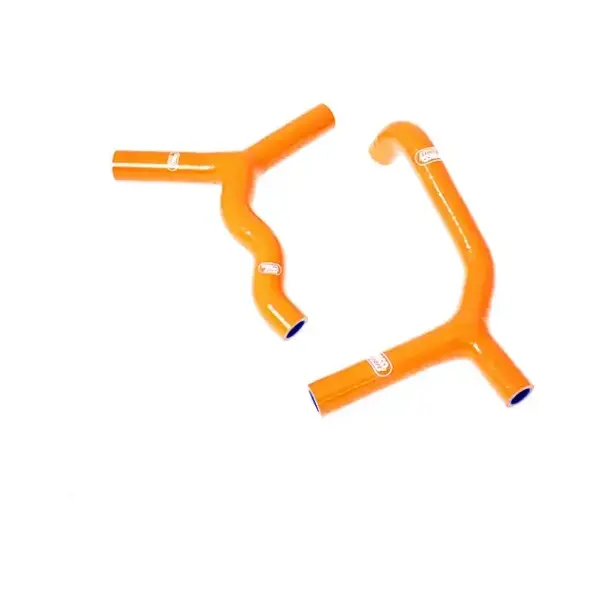 SAMCO SPORT Siliconschlauch Kit orange für KTM SX85 SX105 Modelljahr 2003-2012