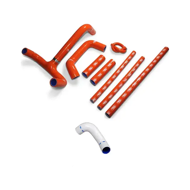 SAMCO SPORT Siliconschlauch Kit weiß für KTM 625 SMC 640 LC4 Supermoto 640 Enduro 660 LC4 1994-2013