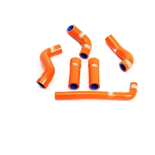 SAMCO SPORT Siliconschlauch Kit OEM Design orange für KTM 450 EXC 525 EXC Modelljahr 2004-2007
