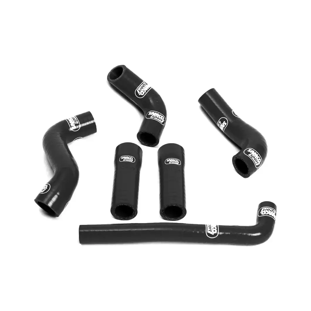 SAMCO SPORT Siliconschlauch Kit OEM Design schwarz für KTM 450 EXC 525 EXC Modelljahr 2004-2007