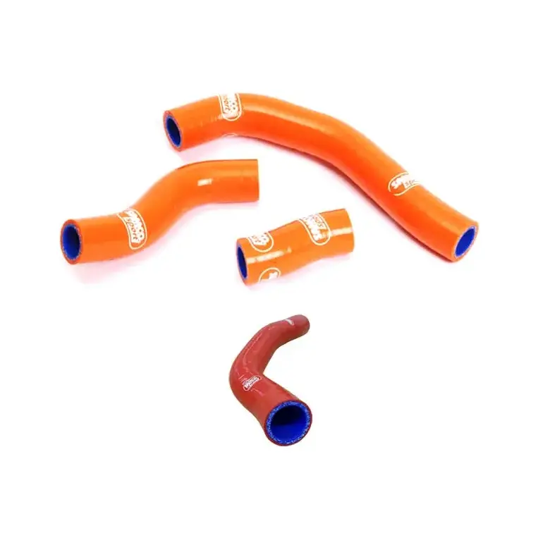 SAMCO SPORT Siliconschlauch Kit rot für KTM 450 SXS-F Modelljahr 2007 450 SX-F 450 SMR 450 XC-F Modelljahr 2007-2010