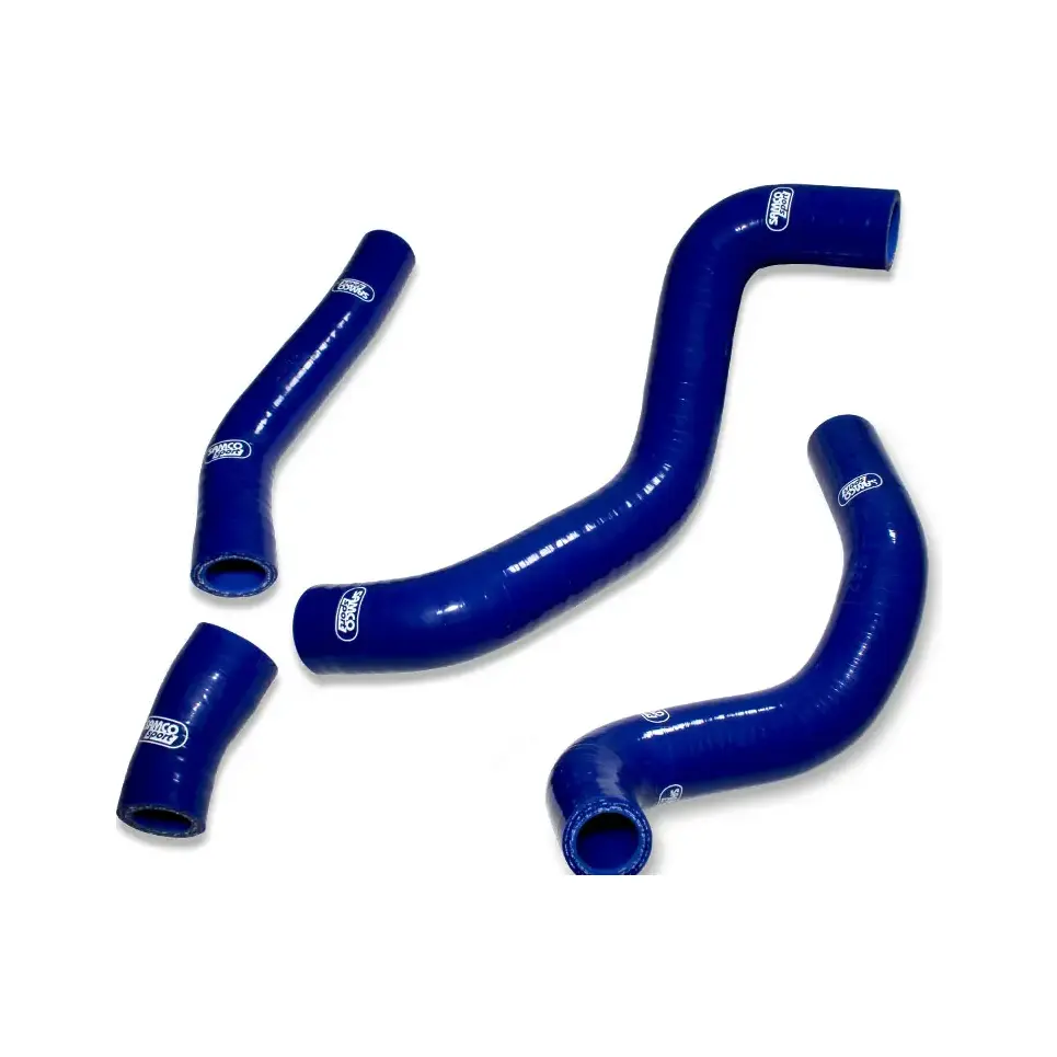 SAMCO SPORT Siliconschlauch Kit OEM Design blau für KTM 350 SX-F 350 XC-F Gas Gas MC 350F Husqvarna FC 350 FX 350 Modelljahr 2019-2023
