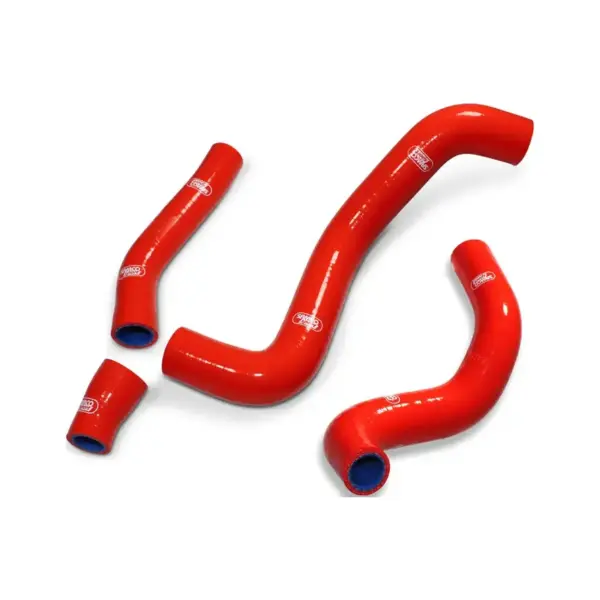 SAMCO SPORT Siliconschlauch Kit OEM Design rot für KTM 350 SX-F 350 XC-F Gas Gas MC 350F Husqvarna FC 350 FX 350 Modelljahr 2019-2023