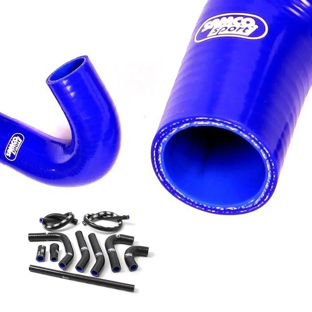 SAMCO SPORT Siliconschlauch Kit blau für KTM 660 Rally Modelljahr 2003-2006
