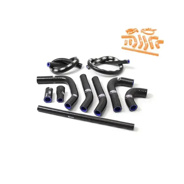 SAMCO SPORT Siliconschlauch Kit orange für KTM 660 Rally Modelljahr 2003-2006