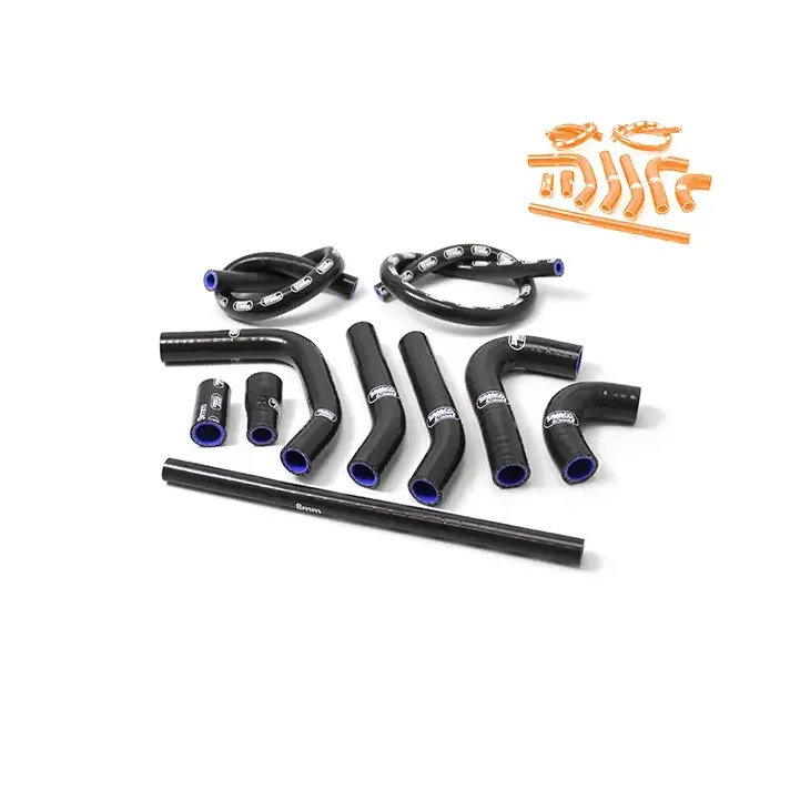 SAMCO SPORT Siliconschlauch Kit orange für KTM 660 Rally Modelljahr 2003-2006