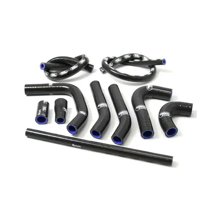 SAMCO SPORT Siliconschlauch Kit schwarz für KTM 660 Rally Modelljahr 2003-2006