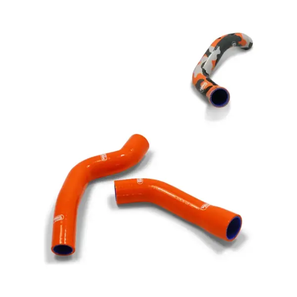SAMCO SPORT Siliconschlauch Kit solar orange camouflage für KTM 890 Duke R Modelljahr 2020-2024