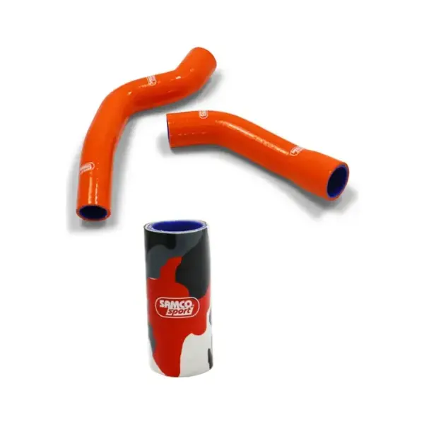 SAMCO SPORT Siliconschlauch Kit fire red camouflage für KTM 890 Duke R Modelljahr 2020-2024