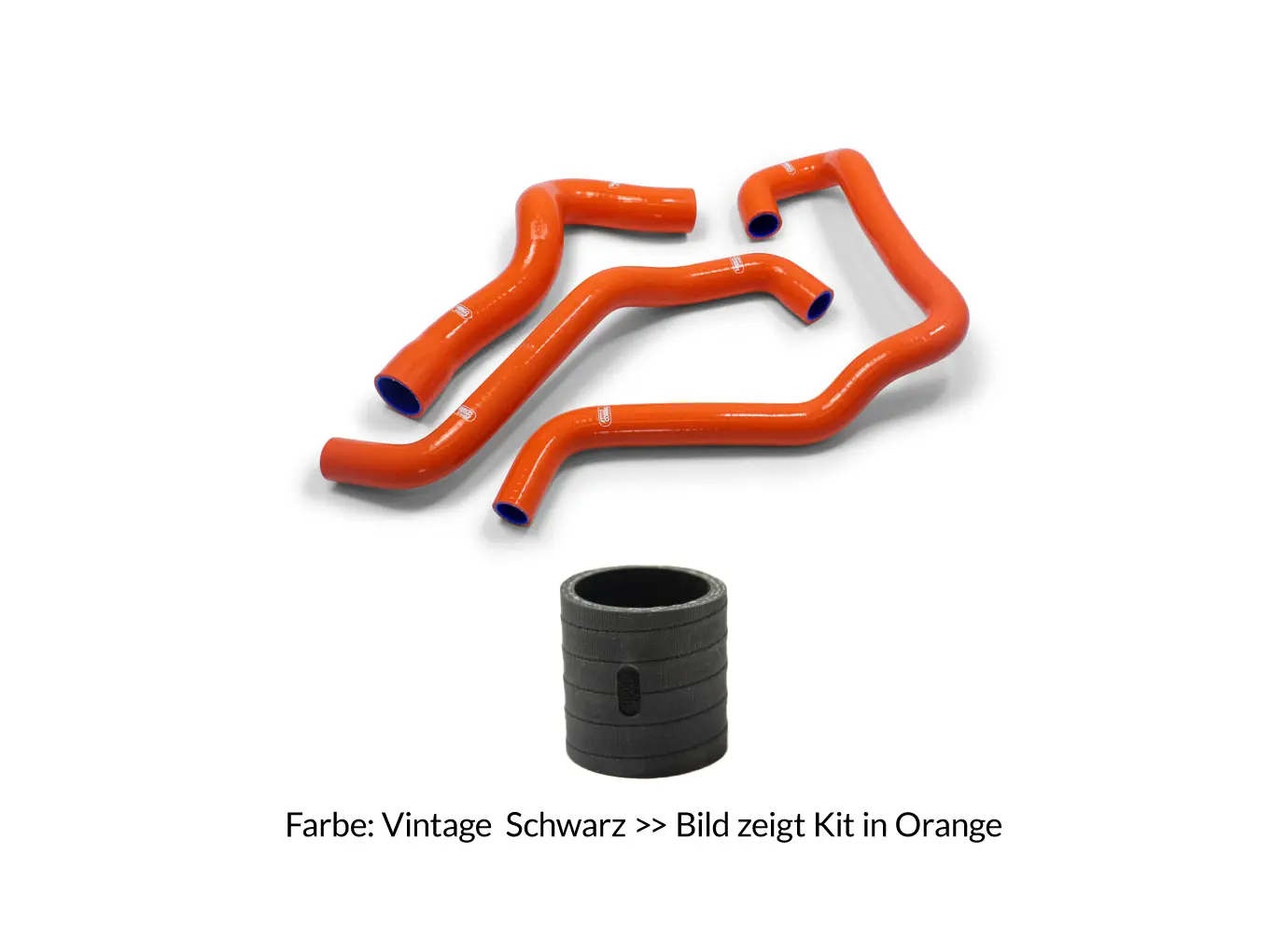 Samco Sport Silikonschlauch Kit vintage schwarz für KTM 1290 Super Duke R Modelljahr 2020-2024