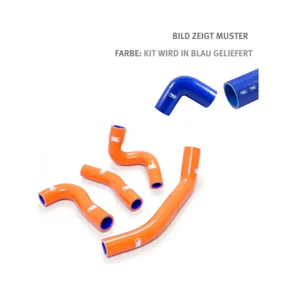 SAMCO SPORT Siliconschlauch Kit blau für KTM 390 Adventure 390 RC Modelljahr 2020-2024