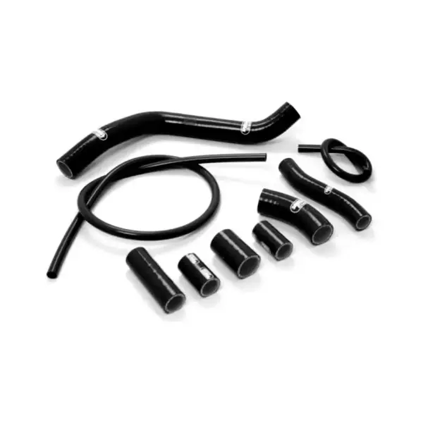 SAMCO SPORT Siliconschlauch Kit classic schwarz für KTM 950 Super Enduro R 950 Supermoto Modelljahr 2006-2012