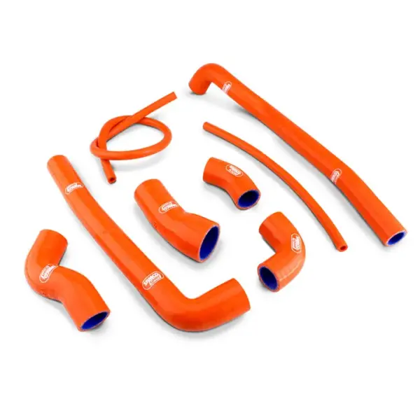 SAMCO SPORT Siliconschlauch Kit OEM Design orange für KTM 1290 Super Adventure R S Modelljahr 2021-2024