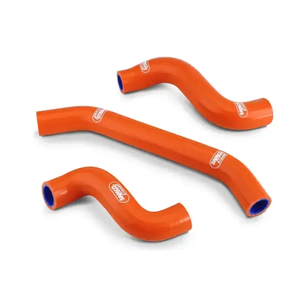 SAMCO SPORT Silikonschlauch Kit, 3-teilig, orange für KTM und Husqvarna Modelle
