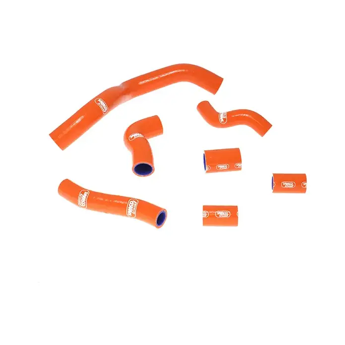 SAMCO SPORT Siliconschlauch Kit orange für KTM 950 Adventure S 990 Adventure S M 990 Super Duke Modelljahr 2004-2014