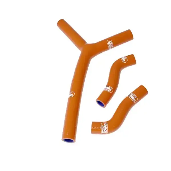SAMCO SPORT Siliconschlauch Kit orange für KTM 250 SX-F Modelljahr 2005-2006