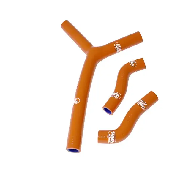 SAMCO SPORT Siliconschlauch Kit orange für KTM 250 SX-F Modelljahr 2005-2006