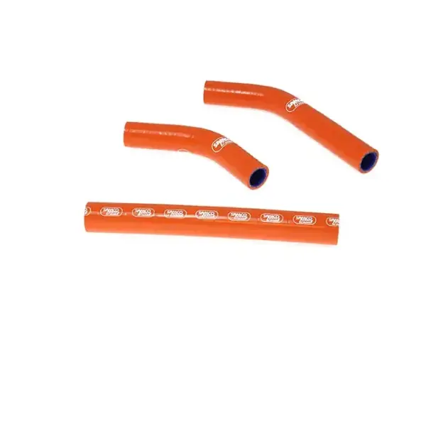 SAMCO SPORT Siliconschlauch Kit orange für KTM SX250 XC250 XC300 Modelljahr 2007-2010