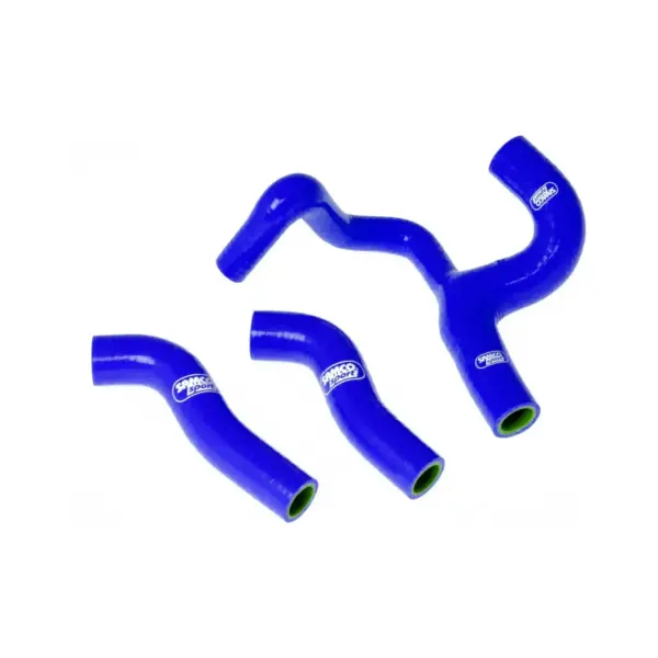 SAMCO SPORT Siliconschlauch Kit Thermostat Bypass blau für KTM EXCF250 XCFW250 Modelljahr 2008-2011