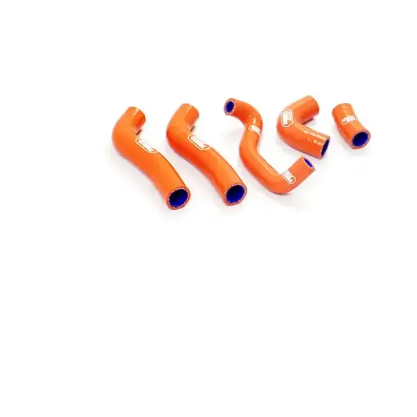 SAMCO SPORT Siliconschlauch Kit orange für KTM EXCF250 XCFW250 Modelljahr 2008-2011