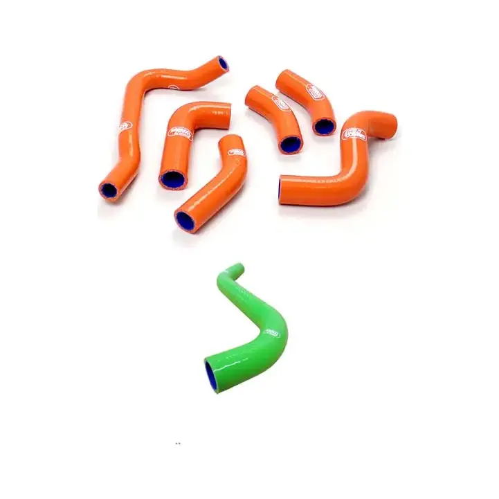 SAMCO SPORT Siliconschlauch Kit grün für KTM 400 EXC E 520 EXC E 400 SX 520 SX 400 EXC 520 EXC Modelljahr 1999-2002