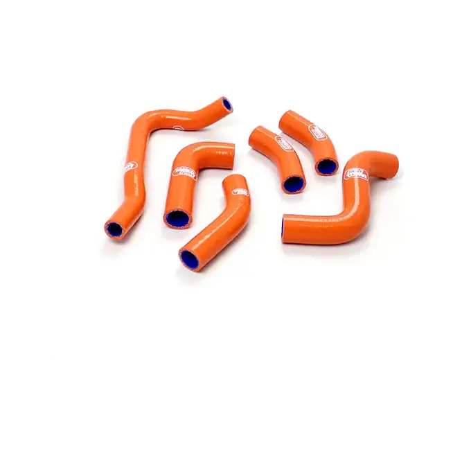 SAMCO SPORT Siliconschlauch Kit orange für KTM 400 EXC E 520 EXC E 400 SX 520 SX 400 EXC 520 EXC Modelljahr 1999-2002