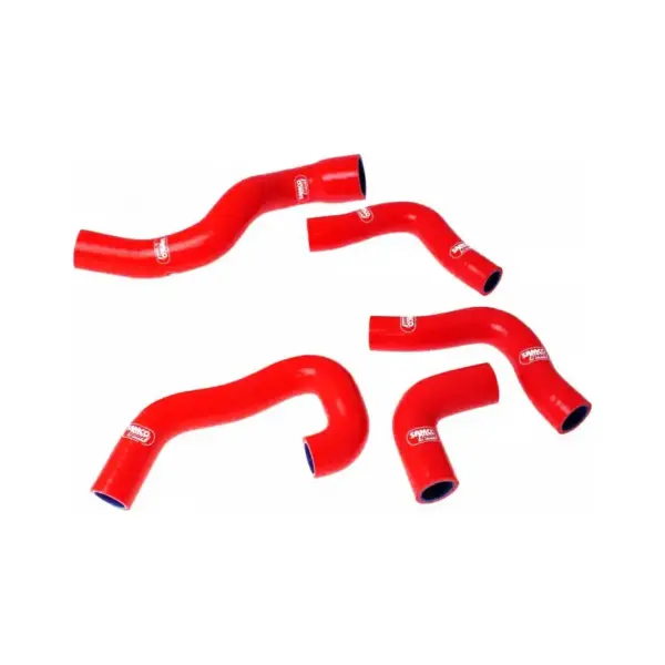 SAMCO SPORT Siliconschlauch Kit rot für KTM 1190 RC8 R Track Modelljahr 2009-2015