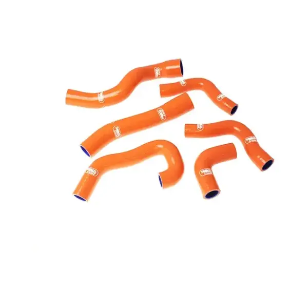 SAMCO SPORT Siliconschlauch Kit orange für KTM 1190 RC8 R Track Modelljahr 2009-2015