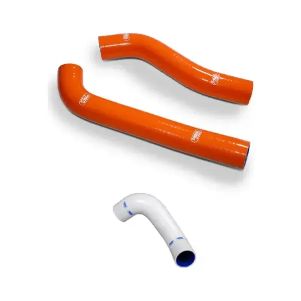 SAMCO SPORT Silikonschlauch-Kit weiß für KTM 690 SMC R / 690 Enduro R Modelljahr 2008-2013