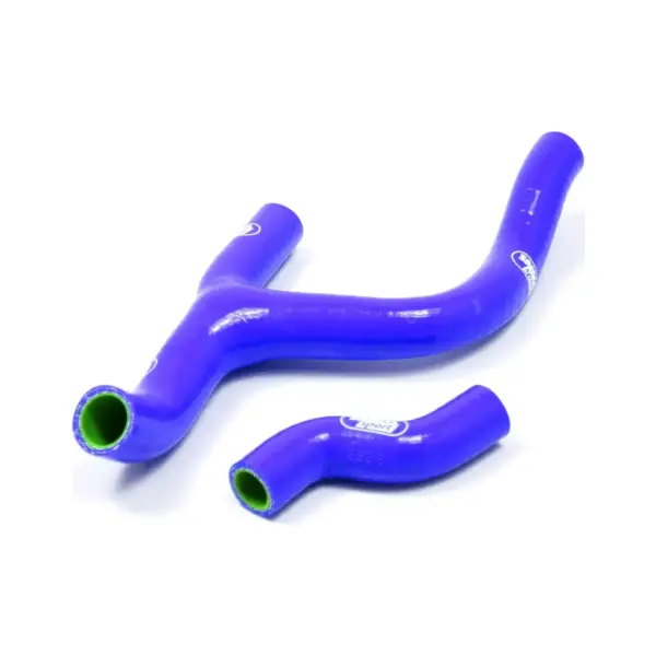 SAMCO SPORT Siliconschlauch Kit Y-Stück - Race Design blau für KTM 250 SX-F 250 XC-F 350 SX-F XCF350 Husqvarna FC250 FC350 Modelljahr 2011-2015