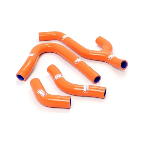 SAMCO SPORT Siliconschlauch Kit orange für KTM 250 EXC 380 EXC Modelljahr 1998-2002