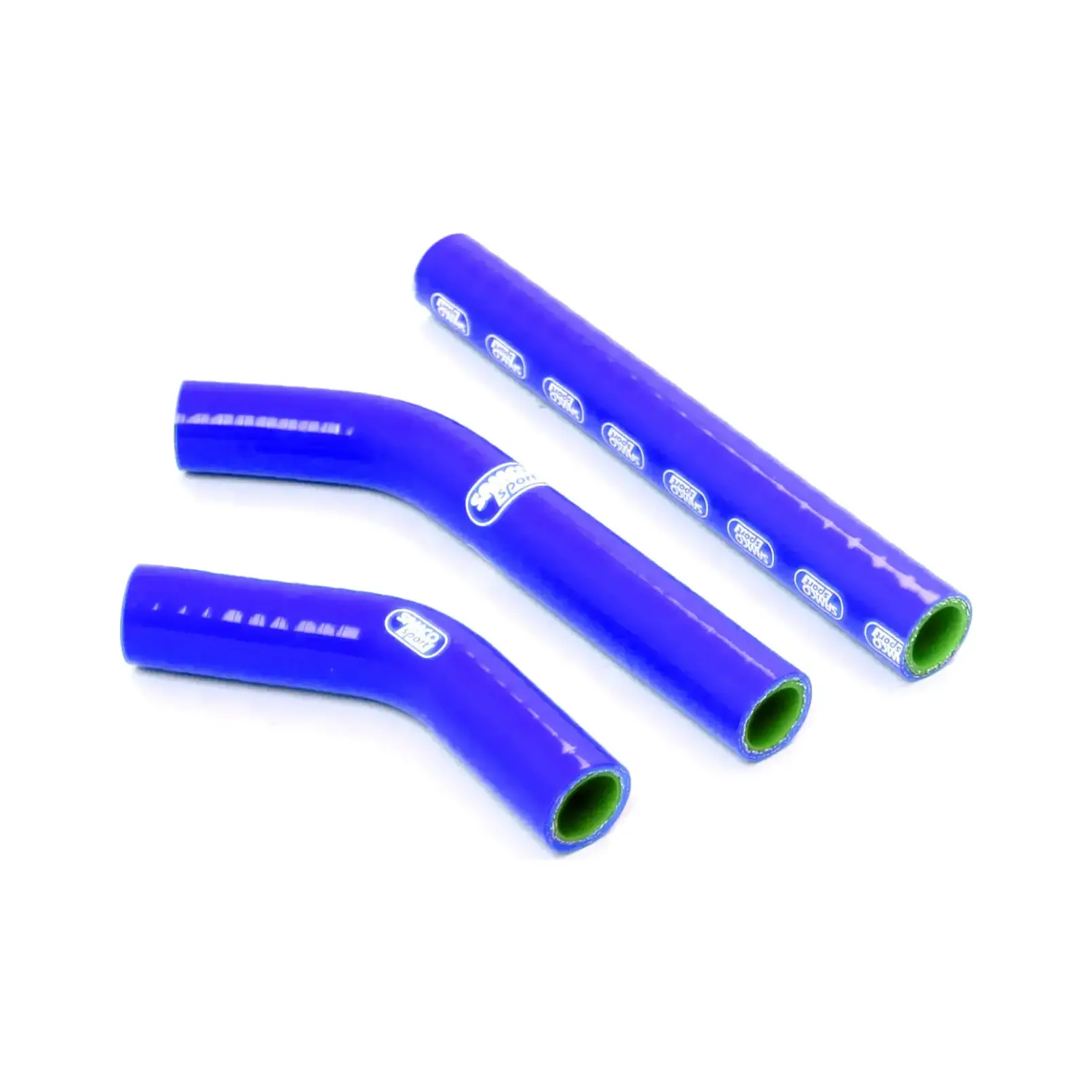 SAMCO SPORT Siliconschlauch Kit Thermostat Bypass blau für KTM 250 EXC 250 XCW 300 EXC 300 XC-W Husaberg TE250 Modelljahr 2008-2012