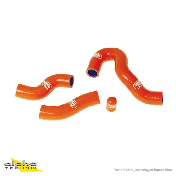 Samco Siliconschlauch Kit orange KTM,Husaberg,Husqvarna