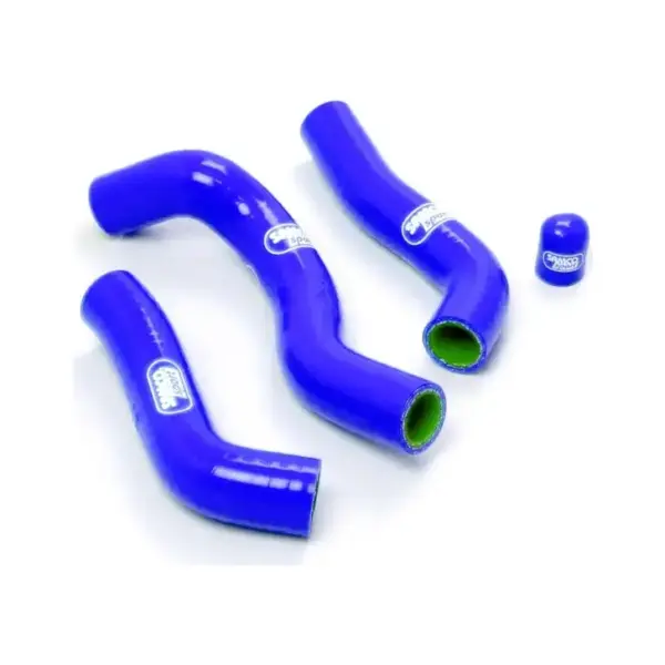 SAMCO SPORT Siliconschlauch Kit Thermostat Bypass blau für KTM 250 EXC-F 250 XCF-W Husaberg FE250 Modelljahr 2013