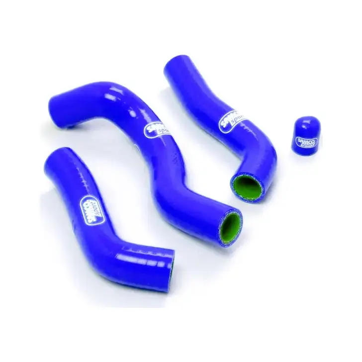 SAMCO SPORT Siliconschlauch Kit Thermostat Bypass blau für KTM 250 EXC-F 250 XCF-W Husaberg FE250 Modelljahr 2013