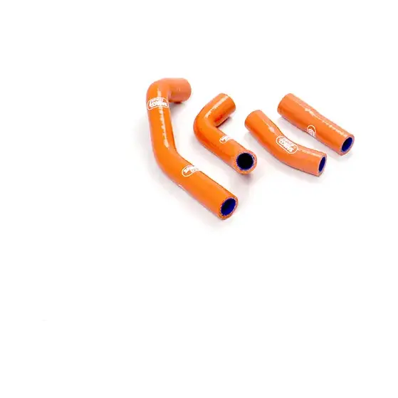 SAMCO SPORT Siliconschlauch Kit orange für KTM 125 Duke 125 RC 200 Duke Modelljahr 2011-2016