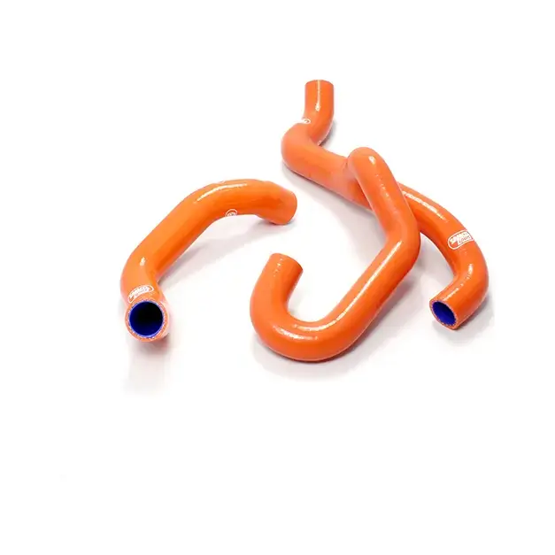 SAMCO SPORT Siliconschlauch Kit Y-Stück - Race Design orange für KTM 1050 1090 1290 S Adventure