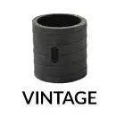 SAMCO SPORT Siliconschlauch Kit Y-Stück - Race Design vintage schwarz für KTM 1050 1090 1290 S Adventure