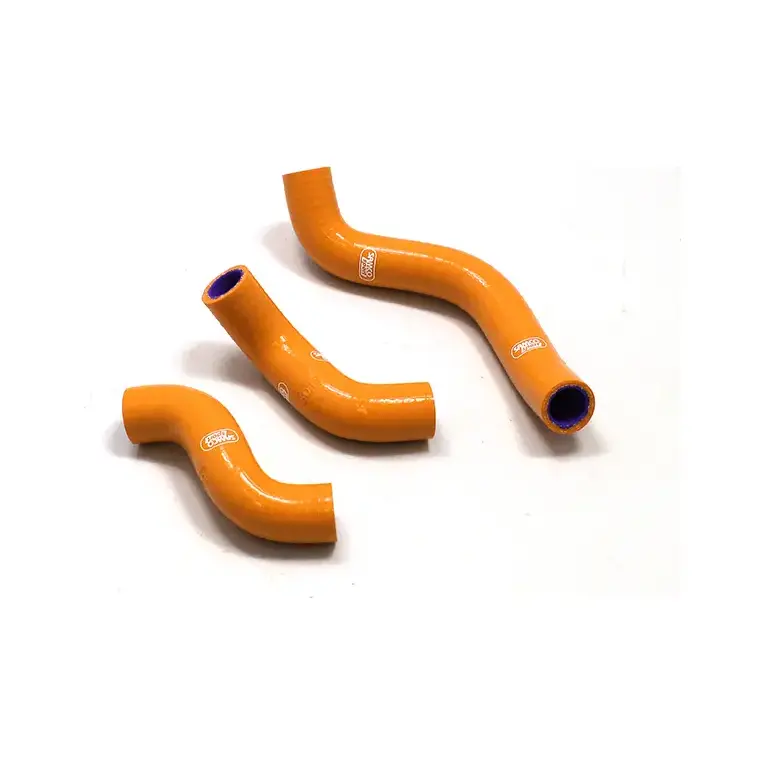 SAMCO SPORT Siliconschlauch Kit orange für KTM 450 SX-F Factory Edition Modelljahr 2015