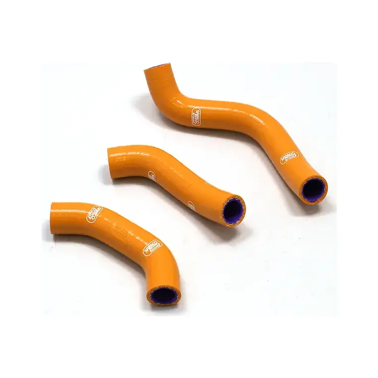 SAMCO SPORT Siliconschlauch Kit orange für KTM 450 SX-F Factory Edition 450 XC-F Husqvarna FC450 FS450 FX450 Modelljahr 2016-2018
