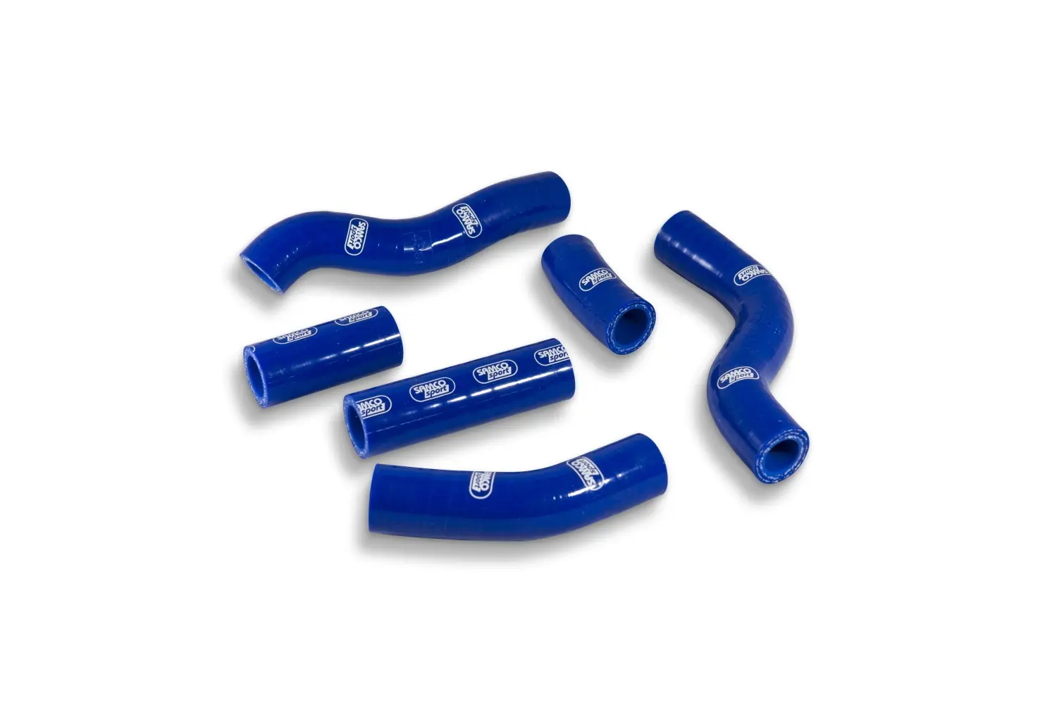 SAMCO SPORT Siliconschlauch Kit OEM Design 6-teilig blau für KTM 85 SX Husqvarna TC85 Modelljahr 2013-2017