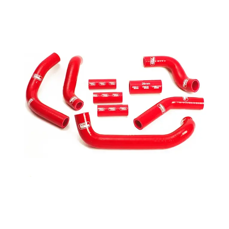 SAMCO SPORT Siliconschlauch Kit rot für Suzuki GSXR750W GSXR1100W Modelljahr 1992-1998